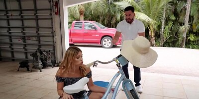 Young man wants bike back but even more he needs to be carnal