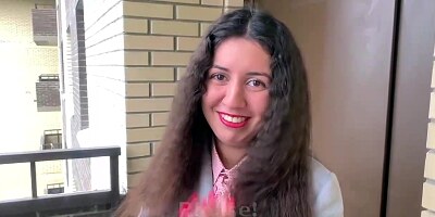 Amateur brunette, Katty West and her married neighbor are fucking like two wild animals, all day