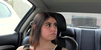 Chubby, amateur chick is about to have sex with a black man, for the first time ever