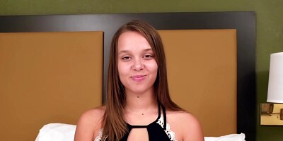 Gorgeous brown haired sweetie named Liza Rowe is eager for some pantyhose action with her man