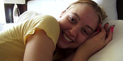 Naughty blonde with many dirty ideas on her mind, Chloe Couture had sex with her neighbor