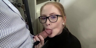 Real Student and Teacher fuck in the Closet