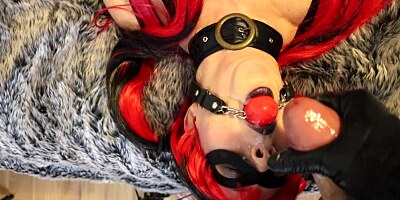 Harley quinn arkham city tied fucked and facialized, black mask's revenge