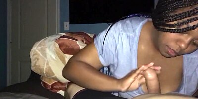 Ebony gets fucked