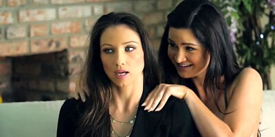 A couple of sexy whores with hot asses are doing pussy licking