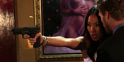 Two cops end difficult operation with the help of sex