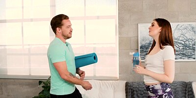 Tricky teen seduces her self-defence instructor