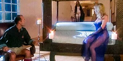 Cute girls Shayla La Veaux and Nikita Gross are fucking in the night