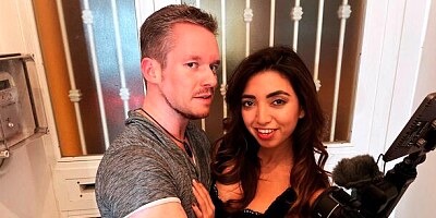 Aesthetic model with big boobs Frida Sante is enjoying intensive penettation