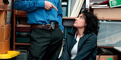 Kinky angel Maya Morena nicely fucked in the doggy style pose