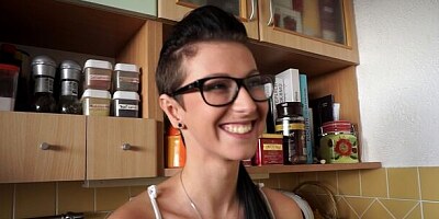 Beauty with impressive huge boobs likes intensive penetration