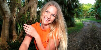 Crazy outdoor sex session with a pretty nice-looking Lilly Sapphire