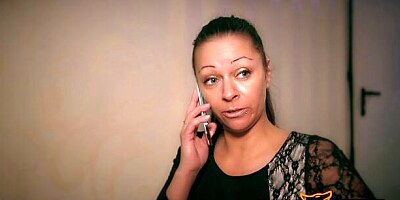 Two long dicks for a sex-addicted brunette chick Mareen De Luxe