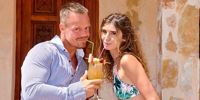 Sensual angel Candice Demellza got her crack fucked by a long penis