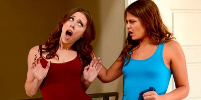 Cute dolls Anya Olsen and Kennedy Jax are getting nicely fucked