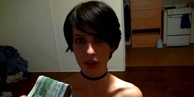 Good-looking chick with small tits Alex Harper fucked in POV