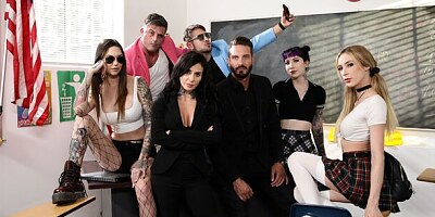 Hardcore porn in the office with a slutty doll Rocky Emerson