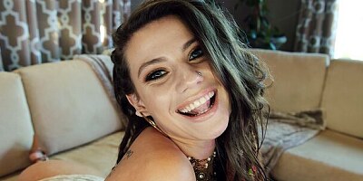 Inked big-bottomed chick Indica Flower screwed in the doggy style