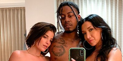 Sensual models Vicki Chase and LaSirena69 love IR anal sex