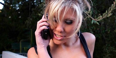 Sex-addicted chick Aubrey Adams fucked by a large penis