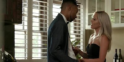 Black man has to pay to bonk white cheating wife in his mansion