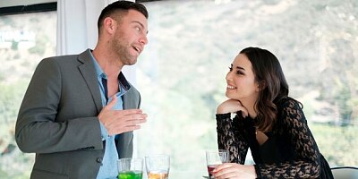 Cute girlfriend with round ass Aria Lee rammed from behind