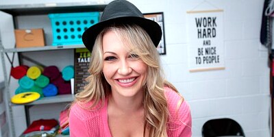 Astonishing hottie with small tits Adira Allure opens her cute hole