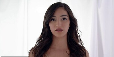 Beautiful rough and sensual sex with a Latina teen Emily Willis