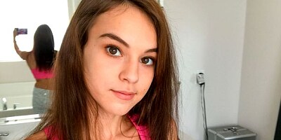 Fit teen with an innocent face Ellie Eilish deserves a long penis