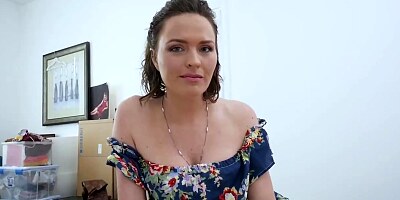 Delightful lady and a handsome, young man are about to have a great time with each other