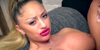 Hot, tattooed blonde, Dana Jayn is working as a reporter and often having casual sex sessions