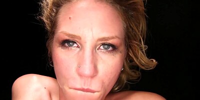 Busty Blonde Slut GangBanged And Creampied