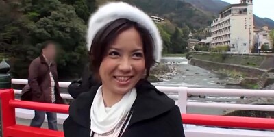 Asian brunette is quite good at blowjobs and likes to have casual sex with varius strangers