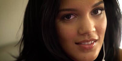 Hot Brazilian takes a double creampie alina. belle