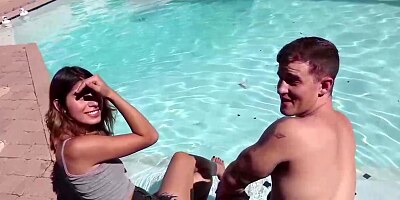 Kaleb Bell and Vanessa Ortiz can not stop fucking, although they are doing it all day long