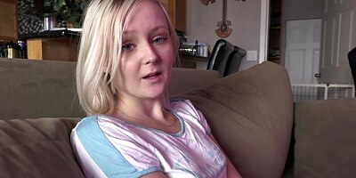 The young beauty has agreed to shoot homemade porn on camera