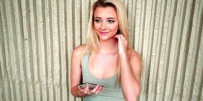 Pikaper lit on the village sex blonde by fucking her near the fence