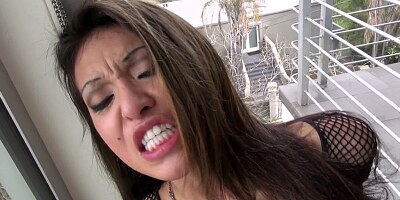 Asian whores take it rough from James Deen