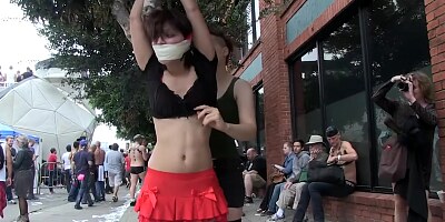 Tickled In Public (my favorite way to be humiliated)