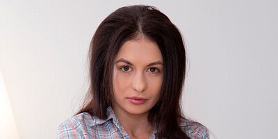 Small-tit brunette Roxy Sky gets roughly rammed from behind