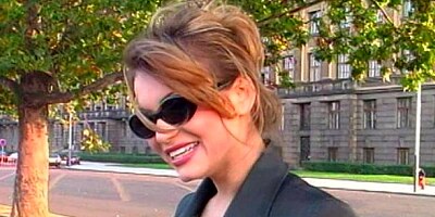 Spicy chicks Benita Milano and Elena Nikulina share a hard penis