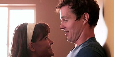 Alluring small-tit chick Alison Rey opens her hungry gate