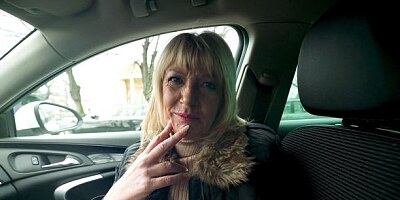 Redhead hottie with huge boobs Nikki Nuttz screwed from behind