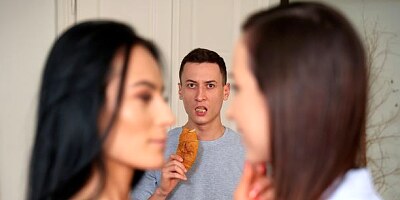 Kristy Black and Mindy are getting penetrated from behind