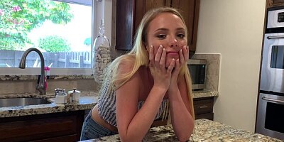 The real hardcore amateur POV with a slender teen Dixie Lynn