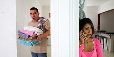 Sexy miniature teen Jade Jantzen roughly fucked from behind