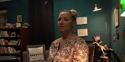 Beautiful big-boobed chick gets fucked in the doggy style pose