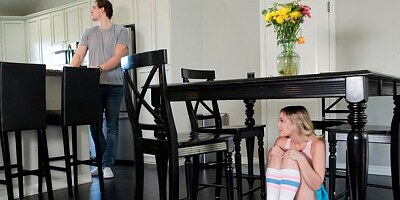 Sweet angel with round bottom Natalia Queen fucked from behind