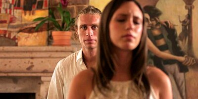 Fit model with hairy pussy Jade Nile jumps on a pretty long dick