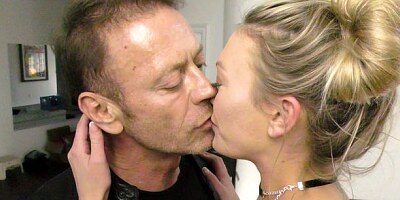 Cute bitchy teen Adira Allure feels a fat cock in her small mouth